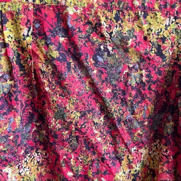 LIBERTY ART FABRICS Cotton Floral Print Button Down Shirt Blouse S - Picture 5 of 9